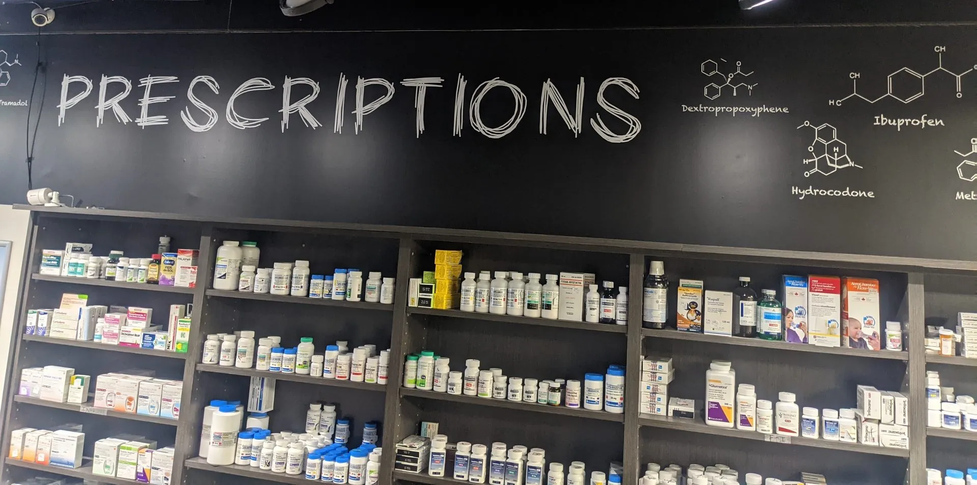 Prescription medication being prepared at Lawlor Pharmasave
