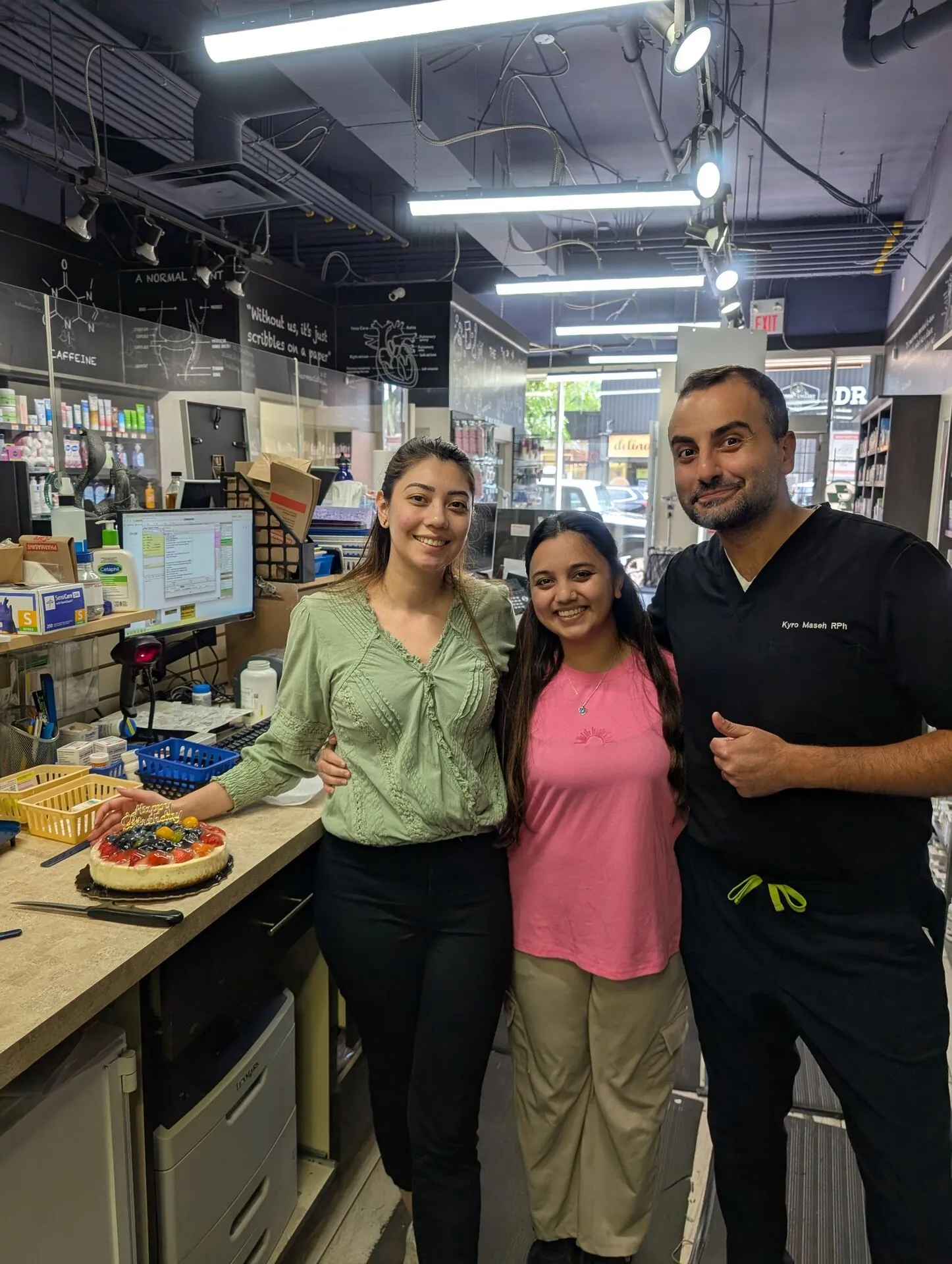 The Lawlor Pharmasave team in front of the store